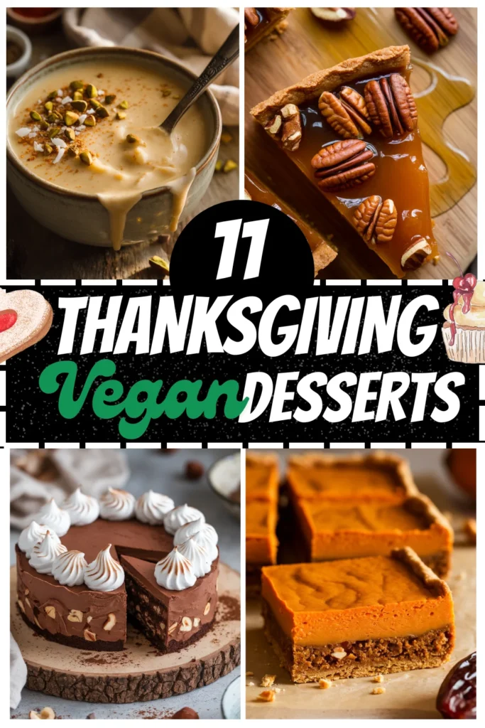 11 Thanksgiving Vegan Desserts