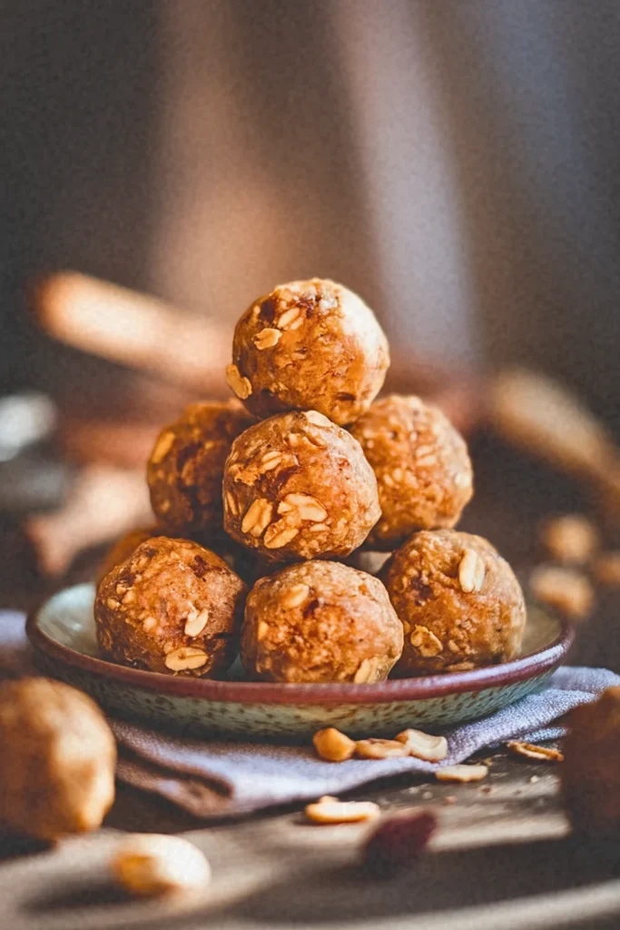 Date-Sweetened Peanut Butter Energy Balls