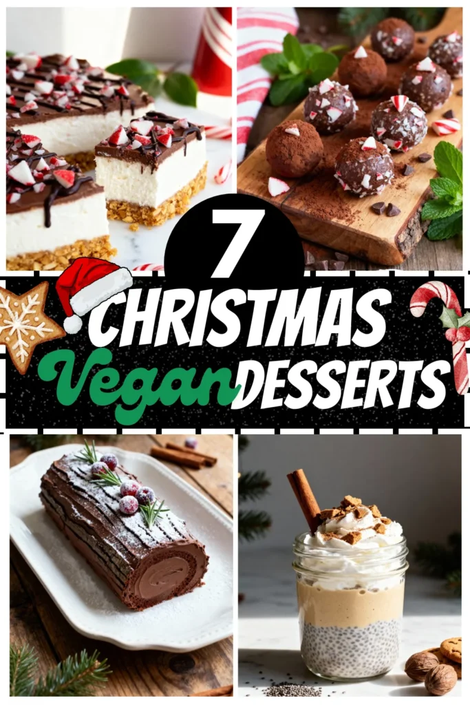 7 Christmas Vegan Desserts