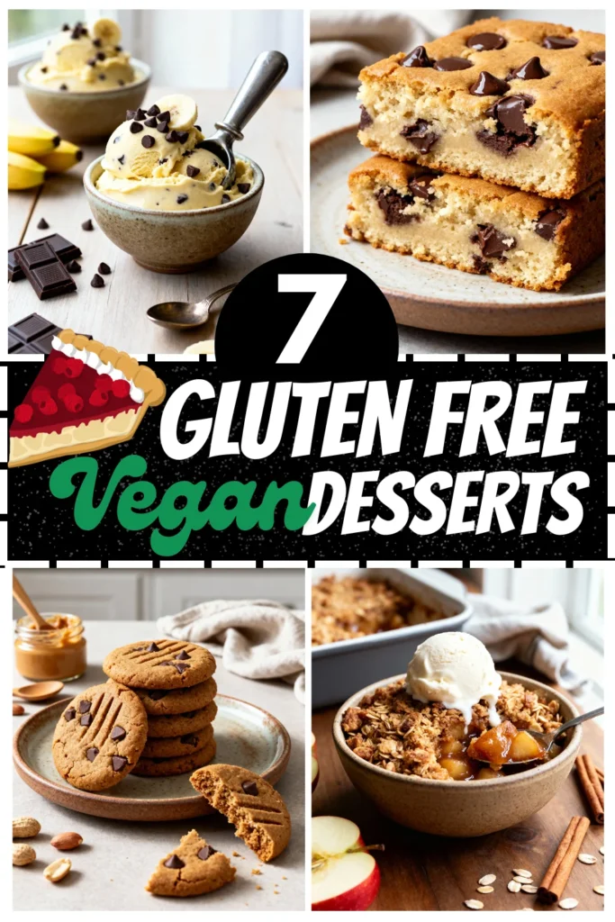 7 Gluten Free Vegan Desserts