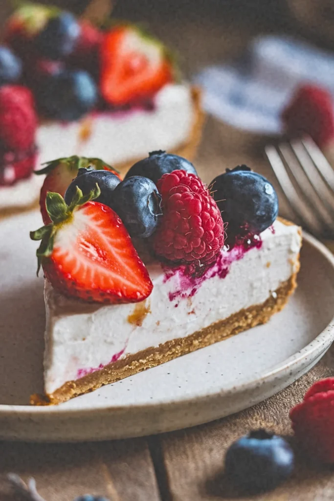 Berry Coconut Cream Tart