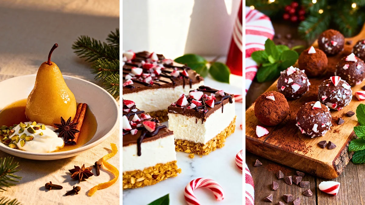 Christmas Vegan Desserts