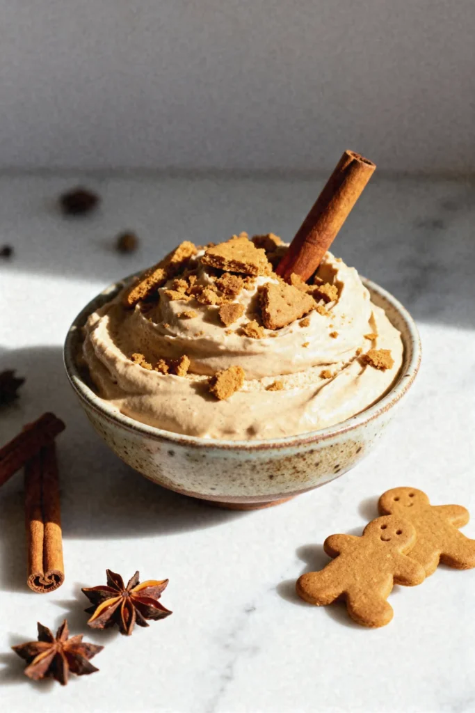 Sugar-Free Gingerbread Nice Cream