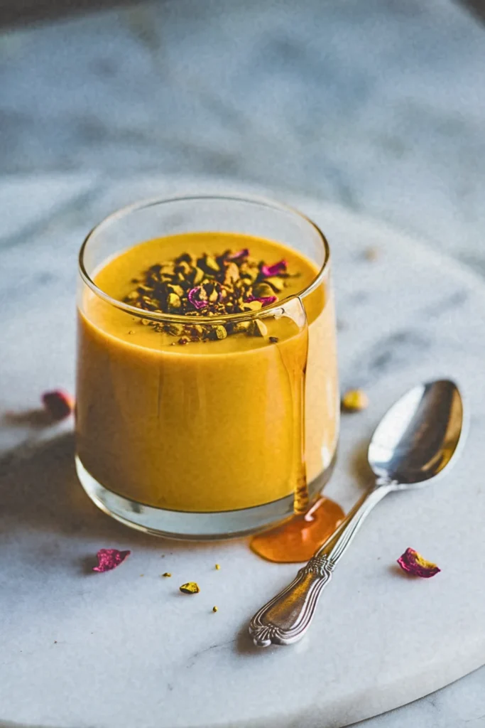 Turmeric Golden Milk Panna Cotta