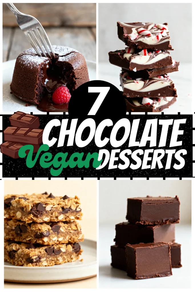 7 Chocolate Vegan Desserts