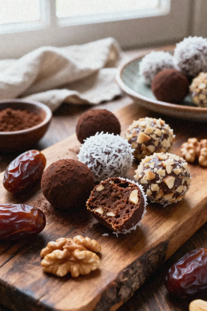 Date and Nut Truffles